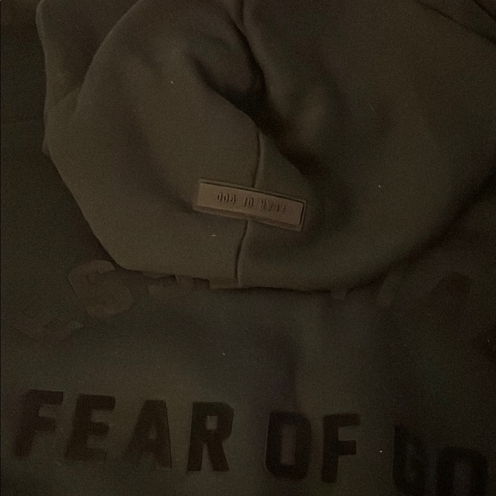 Fear of God Black Hoodie